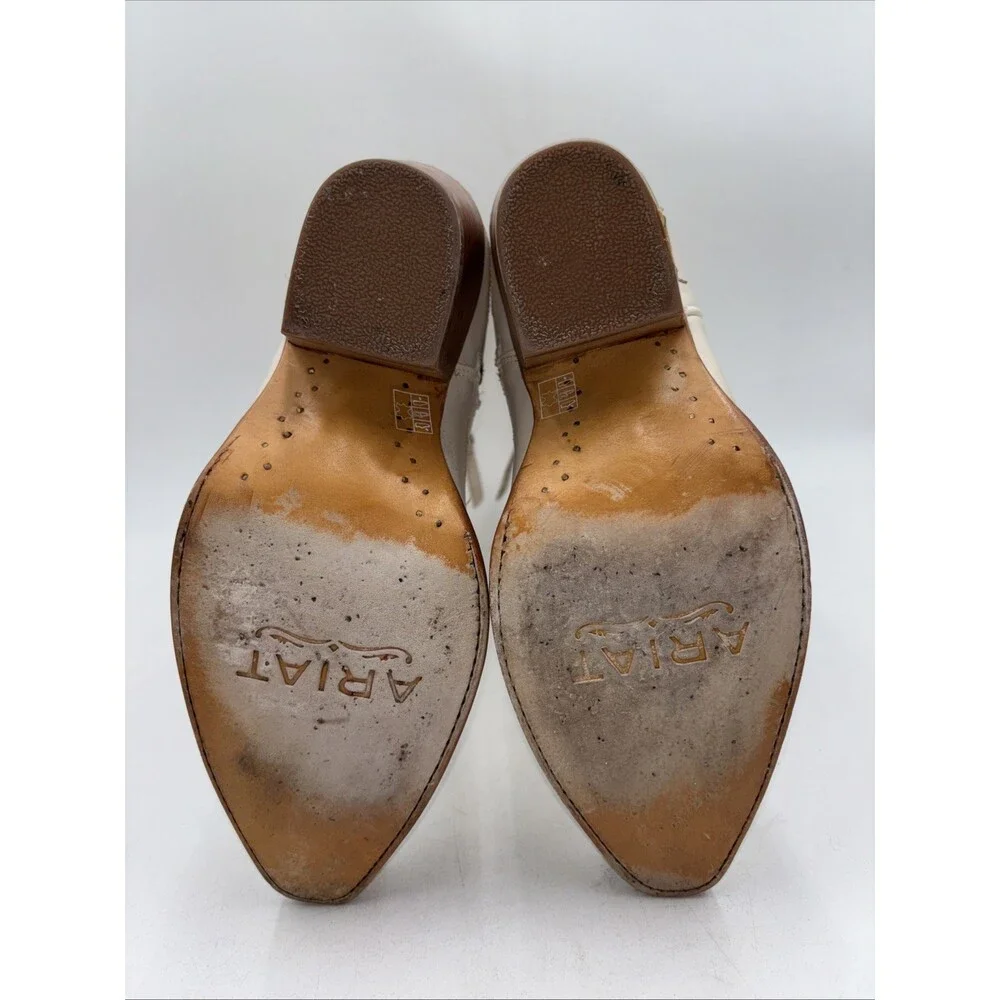 ARIAT Womens Casanova Embroidered Snip Toe Zippered Boots Knee High Size 9 B - Picture 6 of 7